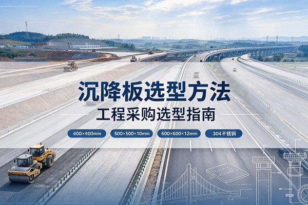 德庆沉降板选择方法