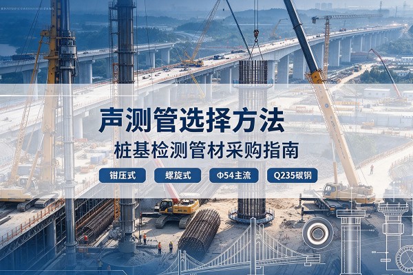 德庆声测管选型标准