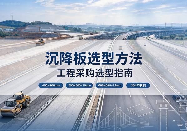 德庆沉降板选择方法