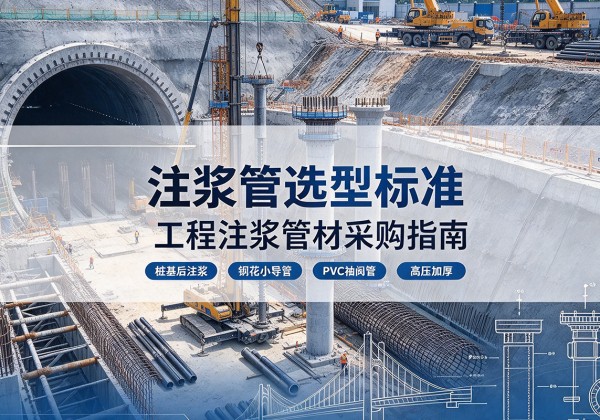 德庆注浆管选型标准